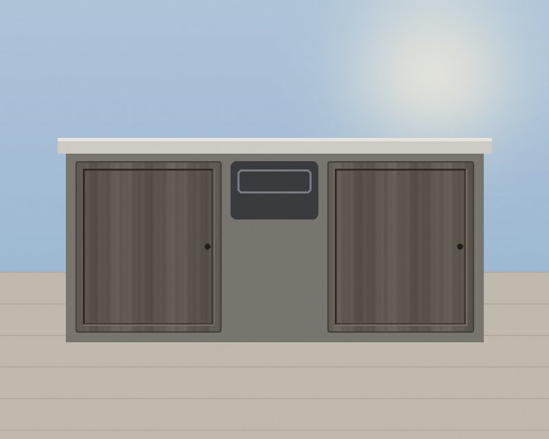 Outdoor grill surround